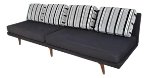 1960s Edward Wormley #5526 Armless Sofa for Dunbar