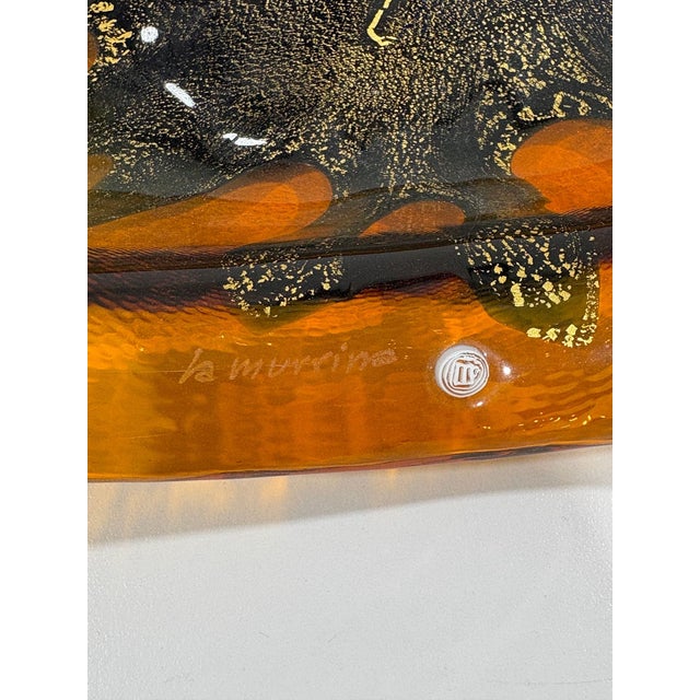 Lovely Murano Glass Bowl or Centerpiece by LaMurrina Add a touch of elegance to your home decor with this breathtaking...