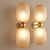 Mid-Century Modern Scandinavian Amber Mid Century Modern, Murano Glass Sconces - Pair For Sale - Image 3 of 9