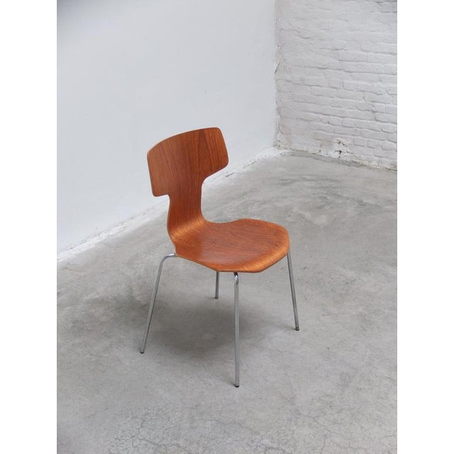 Arne Jacobsen Hammer Chair by Arne Jacobsen for Fritz Hansen, 1983 For Sale - Image 4 of 13