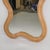 Stunning large rattan mirror in the shape of waves. It can be hung on the wall or placed on the floor; it's a true work of...