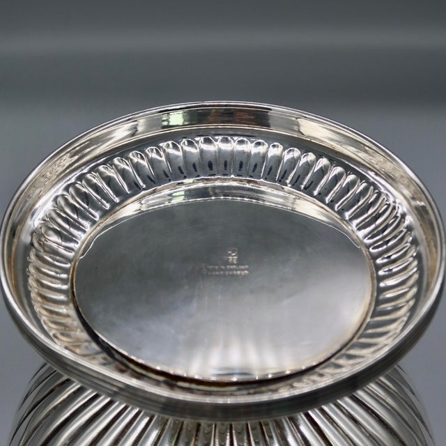 Antique English Silver Plate Champagne Bucket | Lion Mask Ring Handles | Hand Chased | Regency Style | Made in England For Sale - Image 10 of 13