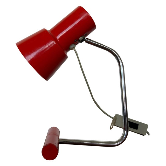 Small Mid-Century Table Lamp by Josef Hurka for Napako, 1970s For Sale - Image 6 of 6