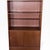 Tall Vintage Danish Teak Bookcase with Sliding Doors For Sale - Image 3 of 10