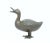 Vintage Large Brass Duck Figurine For Sale - Image 4 of 11
