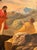 Eugene Califano Allegorical Scene With Classical Ruins Oil on Canvas. 20th C. For Sale - Image 10 of 13