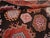 Charcoal Galerie Shabab Collection Mid-20th Century Handmade Turkish Anatolian Small Tribal Room Size Carpet For Sale - Image 8 of 8