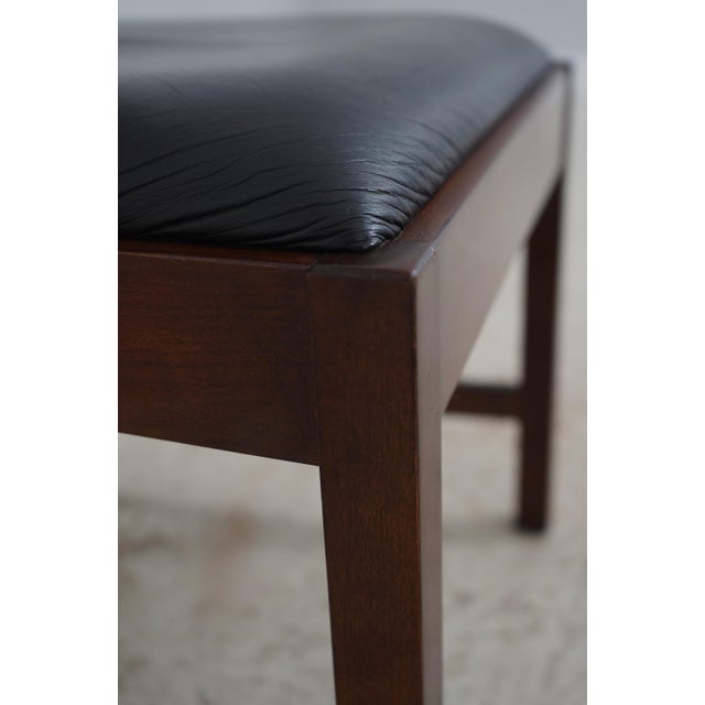 Set of 8 Stickley Metropolitan Collection Cherry Dining Chairs For Sale - Image 9 of 18