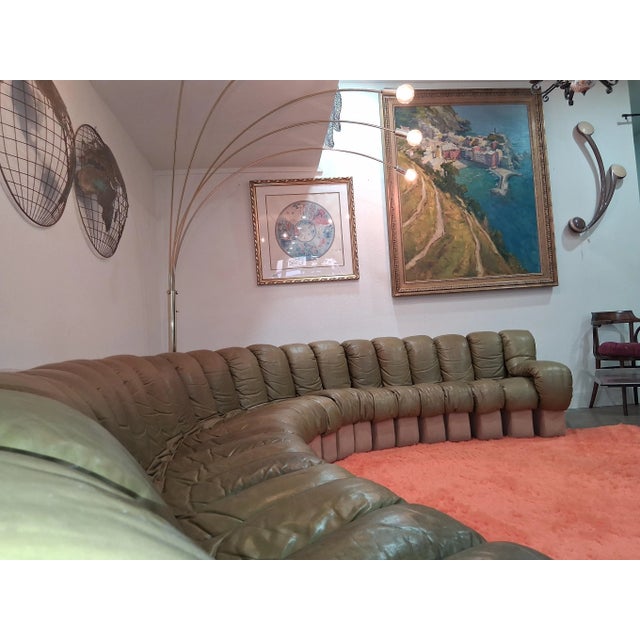 De Sede Late 20th Century Attributed to De Sede DS-600 “Caterpillar” Infinity Sofa For Sale - Image 4 of 12