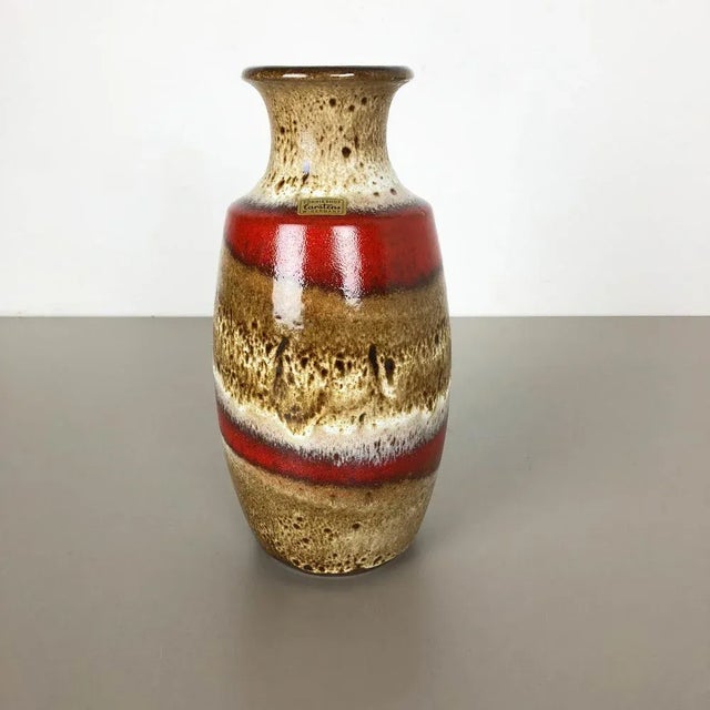 Ceramic pottery vase Origin: Germany Designer: Heinz Siery Producer: Carstens Tönnieshof, Germany Decade: 1970s This...