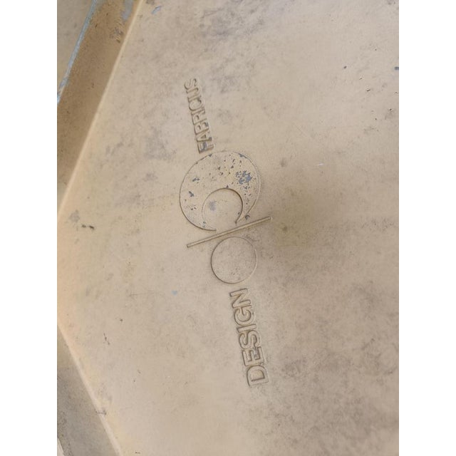 German Dining Set with Fiberglass by Preben Fabricius for Interplast, 1970s, Set of 5 For Sale - Image 10 of 14