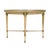 Metal Maison Bagues Eglomized Glass Side Table, Brass, Art Deco Period For Sale - Image 7 of 9