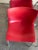 Philippe Starck Red Stacking Chairs Set of 6 Molded Plastic and Aluminum 1990s For Sale - Image 9 of 14