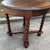 Vintage English Barley Twist Round Side Table For Sale In Dallas - Image 6 of 11