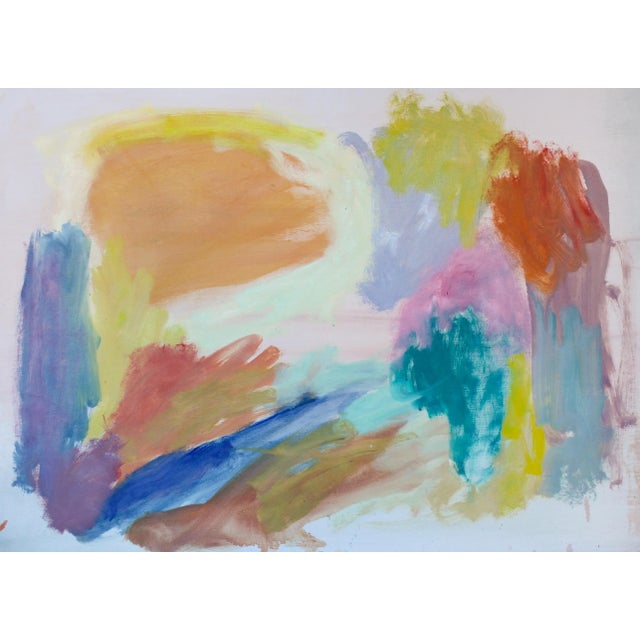 Miquel Angel Benejam, Open, 2020, Oil on Paper, in Flawless conditions. This piece is attributed to the mentioned...