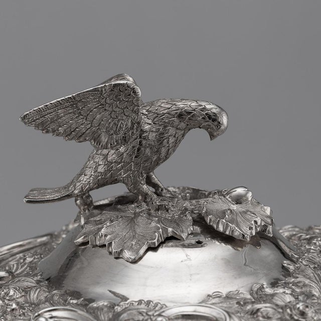 Antique William IV Silver Hot Water Kettle or Samovar, London, 1837 For Sale - Image 9 of 18