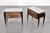 Mid-Century Modern Dassi Wood and Glass Nightstands, 1950s, Set of 2 For Sale - Image 6 of 18