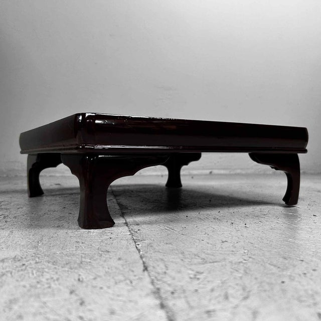 Urushi Lacquer Serving Tables, 1890s, Set of 10 For Sale - Image 3 of 18