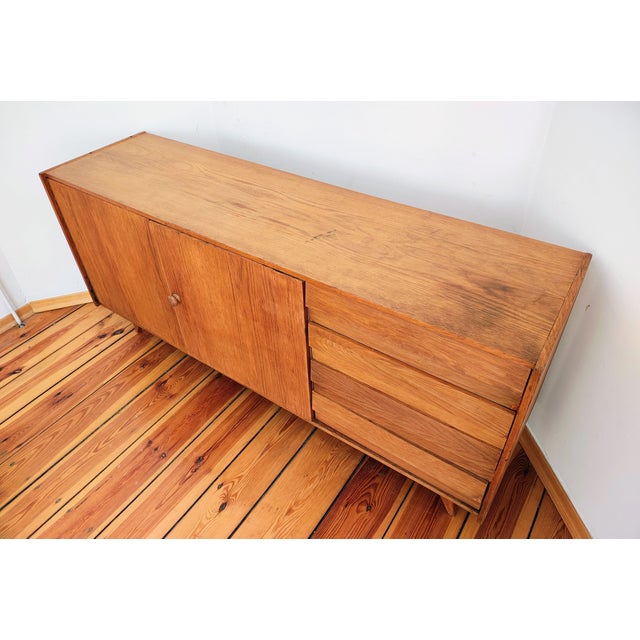 Czechoslovakian Sideboard attributed to J. Jiroutek for Interier Praha, 1960s For Sale - Image 9 of 13