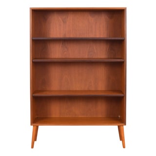 Mid-Century Danish Teak Bookcase, 1960s For Sale