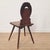 Swiss Alps Folk Art Escabelle Wooden Chair, 1820s For Sale - Image 6 of 9