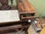 American Antique Victorian Dresser With Marble Insert & Oval Swivel Mirror For Sale - Image 3 of 6