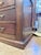 19th Century Primitive Oak Sideboard Cabinet With Drawers & Paneled Storage Doors For Sale - Image 11 of 12