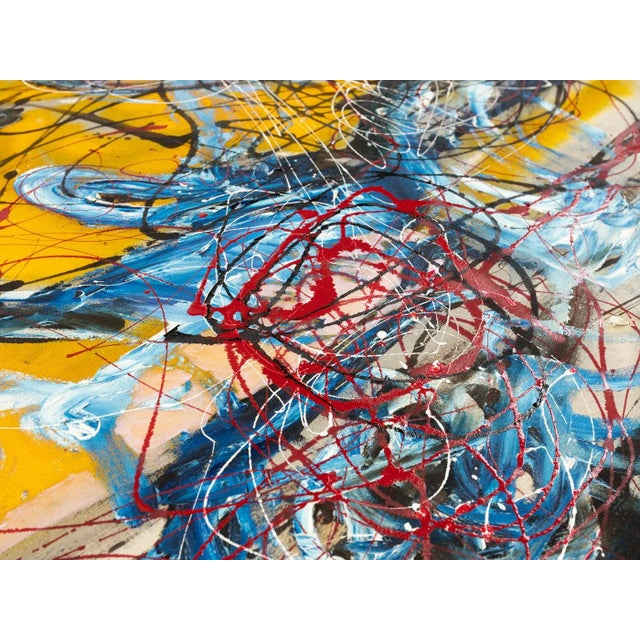 Ideas, Mixed Media on Canvas For Sale - Image 3 of 9