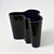 Iittala Dark Blue Savoy Vase in Glass by Alvar Aalto for Iittala, 1980s For Sale - Image 4 of 13