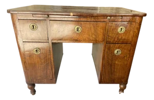 Venetian Desk in Veneered Walnut, 1810s