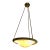 Urban Archaeology Alabaster Bowl Chandelier 25” For Sale