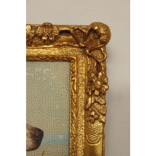 Wood Chelsea House Decorative Framed Painting, 'Pointers' For Sale - Image 7 of 12