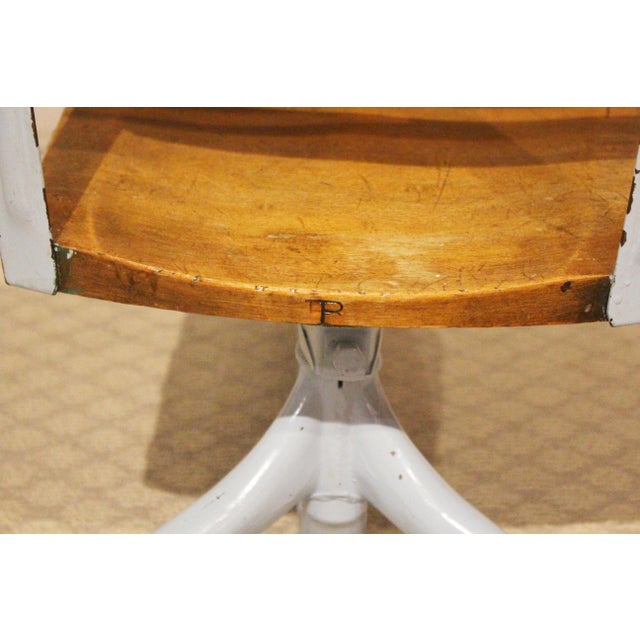 Brown Mid-20th Century American Seating Company Child's School Desk For Sale - Image 8 of 16