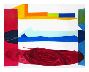Laura Newman "Span" Painting