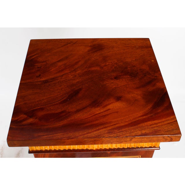 Vintage Monumental Ormolu Mounted Malachite Obelisks on Stands, 1920s, Set of 4 For Sale - Image 10 of 18