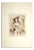 The Devoted Lady, Original Drawing, Early 20th-Century For Sale