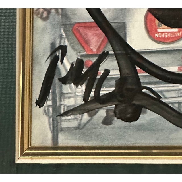 Late 20th Century Pair of Peter Keil Paintings For Sale - Image 5 of 6