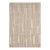 Amber Lewis x Loloi Bexley Rug in Mushroom / Natural 6'-6" x 9'-3" Area Rug For Sale