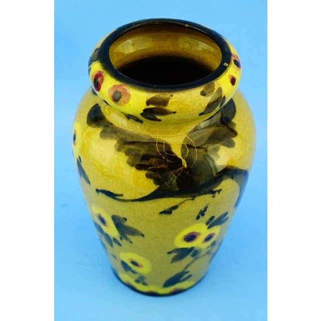 Art Deco Ceramic Vase attributed to Romeo Bevilacqua for Landa, Albisola, Genoa, Italy, 1920s For Sale - Image 10 of 18