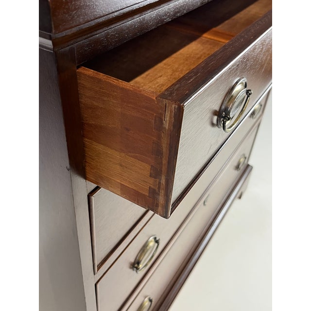 Wood Late 20th Century Craftique Bookcase For Sale - Image 7 of 16