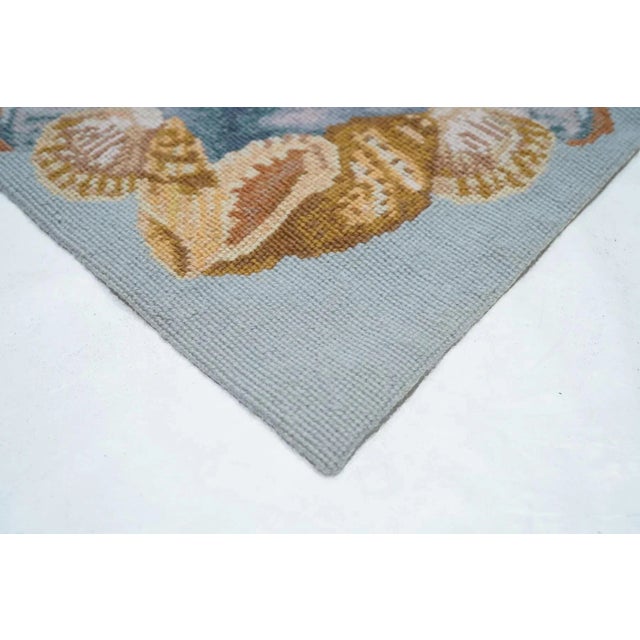 French Aubusson Design Rug 7'10'' X 9'11'' For Sale - Image 4 of 10