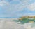 Abstract Modern Beach Oil Painting Landscape Seascape For Sale - Image 3 of 7