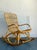 Vintage Boho Loop Rattan Rocking Chair For Sale In West Palm - Image 6 of 8