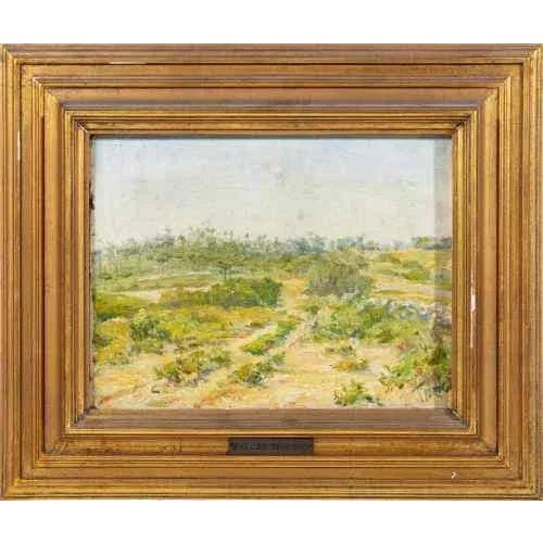 "Landscape". Oil on canvas. Signed. Dimensions: 24 x 32 cm.