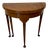 Victorian Mahogany Demi Lune-Shaped Card Table, 1880s For Sale