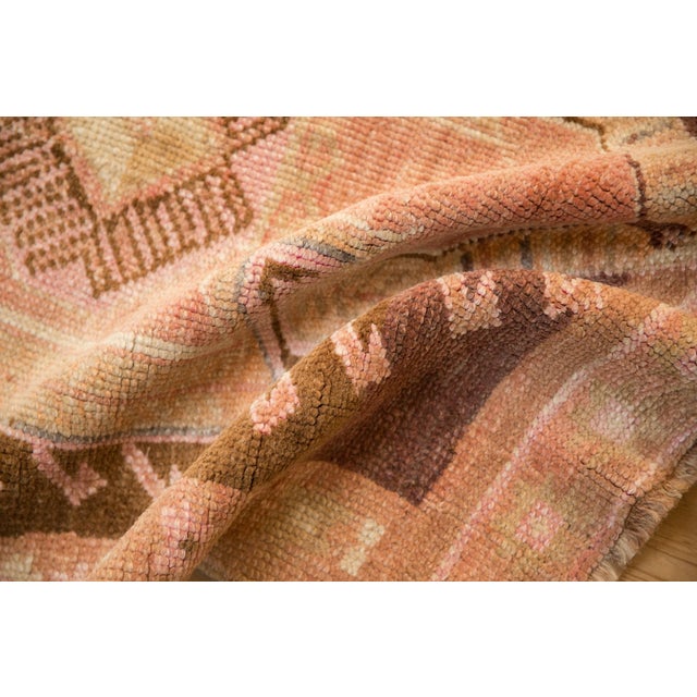 Textile Vintage Distressed Kars Square Rug - 2'11" x 3'9" For Sale - Image 7 of 9