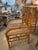 Traditional Vintage Bamboo Rattan Reed Dining Game Table & 4 Dining Arm Chairs For Sale - Image 3 of 12