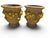 Italian Glazed Terracotta Garden Urns, 1950s, Set of 2 For Sale - Image 3 of 13