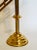 Metal Large Mid 20th Century Articulating Gilt Brass Candelabra For Sale - Image 7 of 12