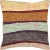 1960s Turkish Rag Pillow. Sewn with fragments of vintage hand made Anatolian cotton & linen kilims. Fiber fill. 523066